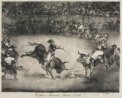 Francisco Goya - Touros em Bordeaux