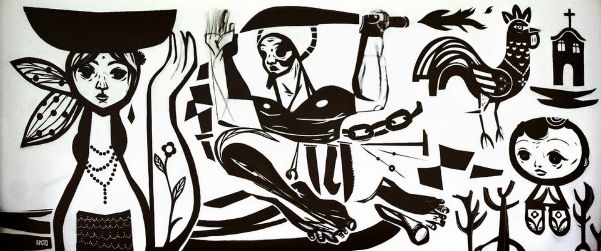 Speto - Painel Museu Afro – Grafite