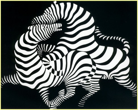 Victor Vasarely – Zebras